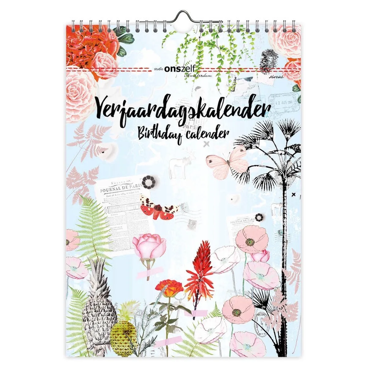 Studio Onszelf A4 verjaardagskalender van Comello in Meerkleurig – productfoto