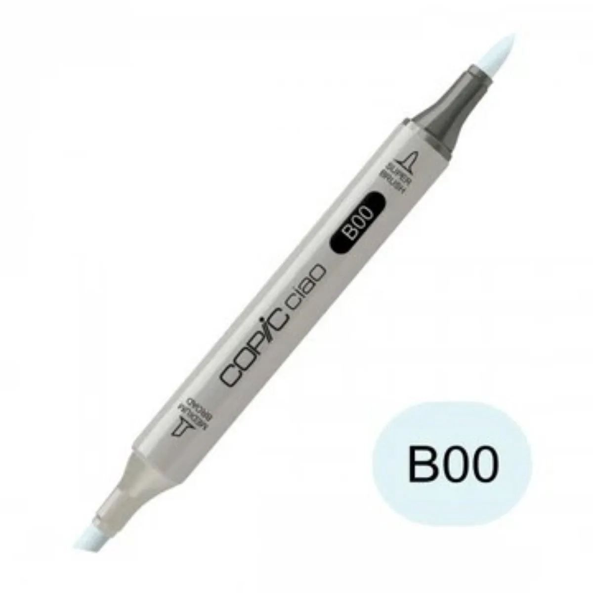 Ciao Marker B000 Pale Porcelain Blue de Copic en Bleu – photo produit