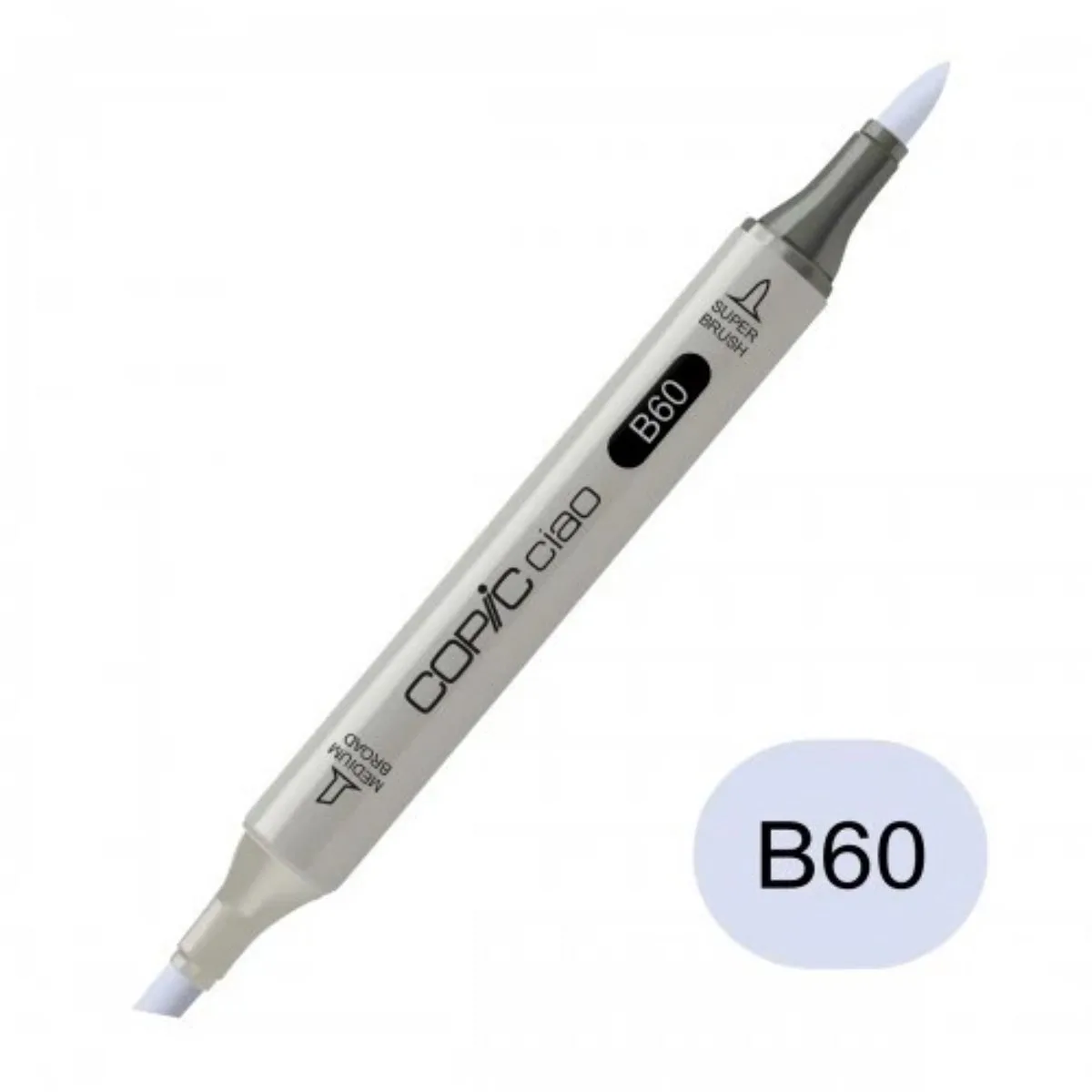 Ciao Marker B60 Pale Blue Grey van Copic in Blauw – productfoto