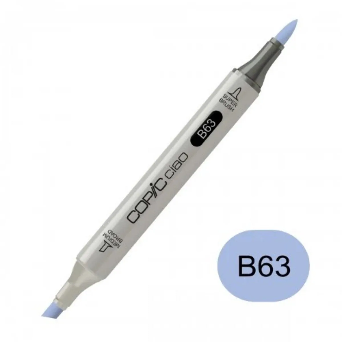 Ciao Marker B63 Light Hydrangea de Copic en Bleu – photo produit