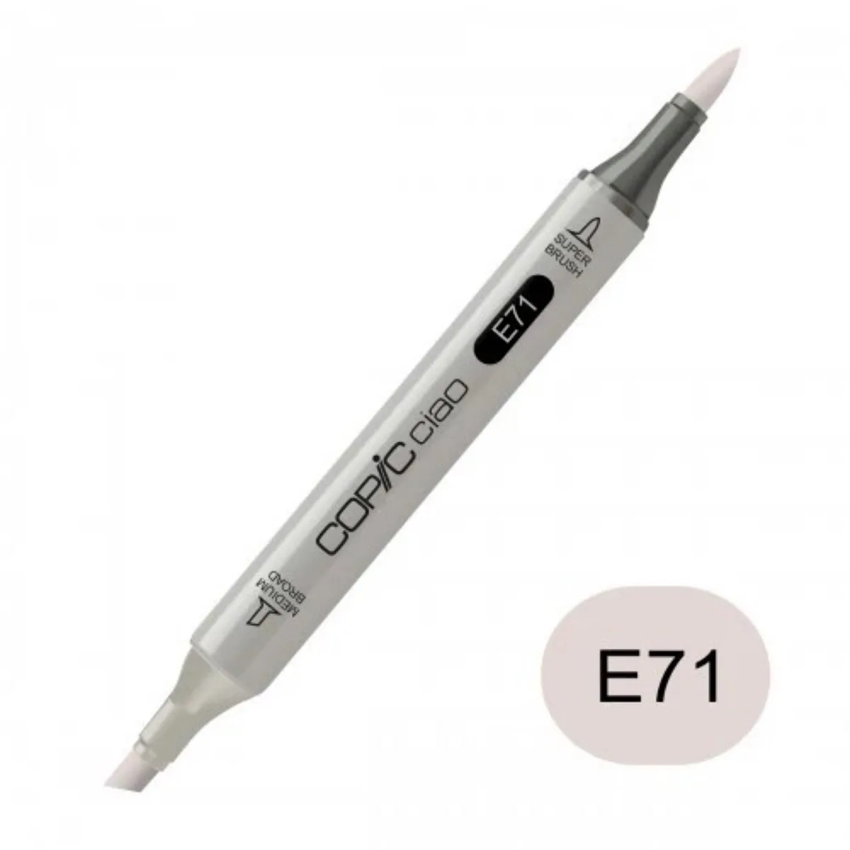 Ciao Marker E71 de Copic en Champagne – photo produit