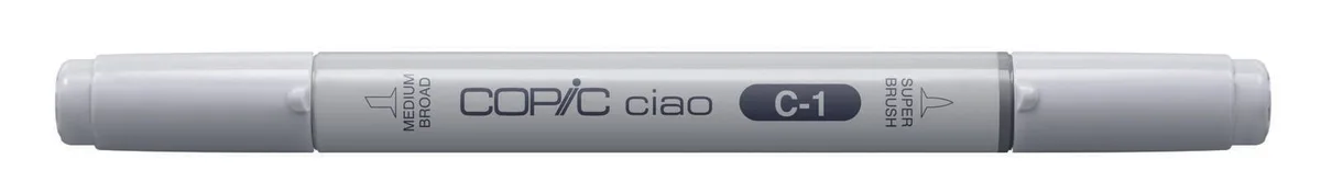 ciao Marker Typ C - 1 Layoutmarker variabel cool gray no.1 de Copic – photo produit