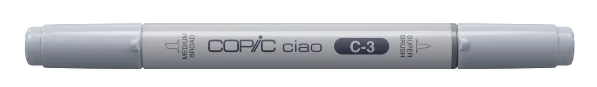ciao Marker Typ C - 3 Layoutmarker variabel cool gray no.3 van Copic – productfoto