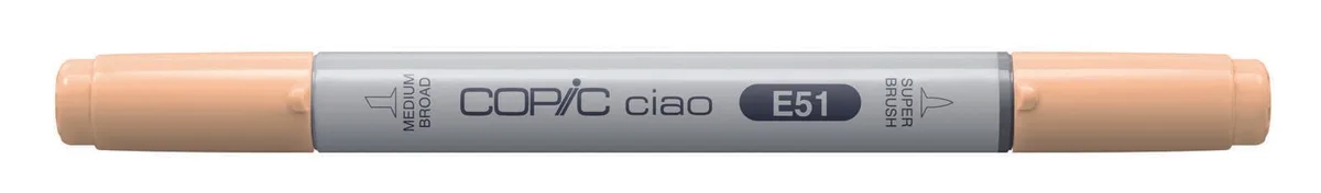ciao Marker Typ E - 51 Layoutmarker variabel milky white van Copic – productfoto