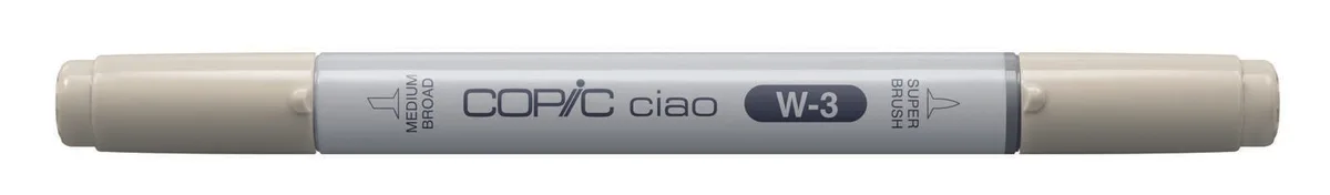 ciao Marker Typ W - 3 Layoutmarker variabel warm gray no.3 van Copic – productfoto