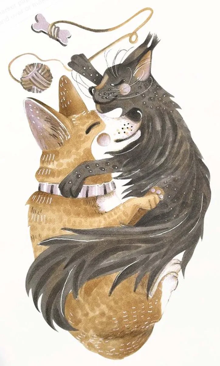 Ciao markers starterset Layer & Mix Pets met 3 markers en tekenblok van Copic in Bruin – productfoto