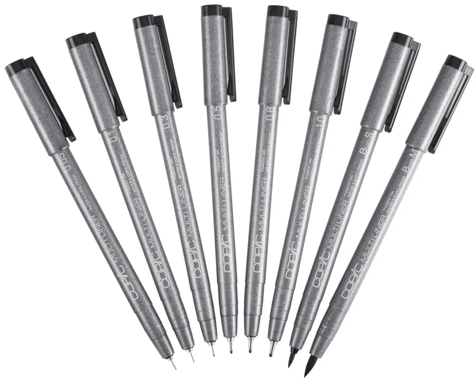 Fineliner MULTILINER, 0,03 mm, cool grey van Copic – productfoto