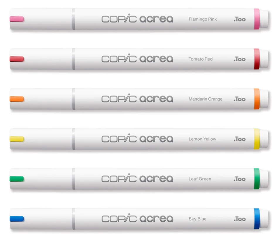 Marker acrea , Vivid, , 6er Set van Copic – productfoto