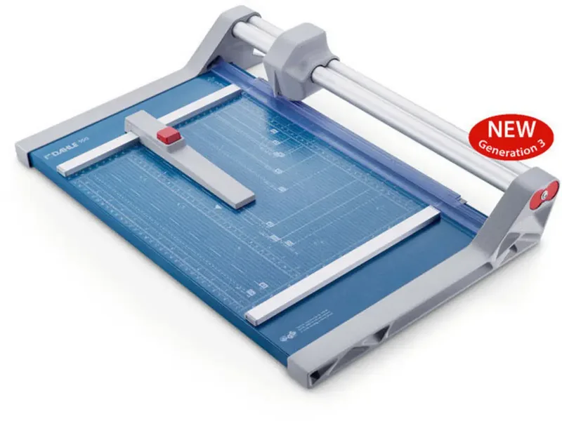 Dahle 550 Rollenschneider A4 Schnittleistung A4 80 g/m²: 20 Blatt fra Dahle – produktbillede