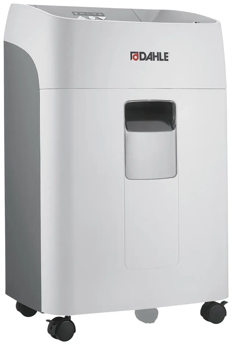 ShredMATIC 300 P5 Aktenvernichter 300 Blatt Partikelschnitt 2 x 15 mm P-5 40 l Vernichtet auch Büroklammern, Kreditkarten by Dahle – product photo