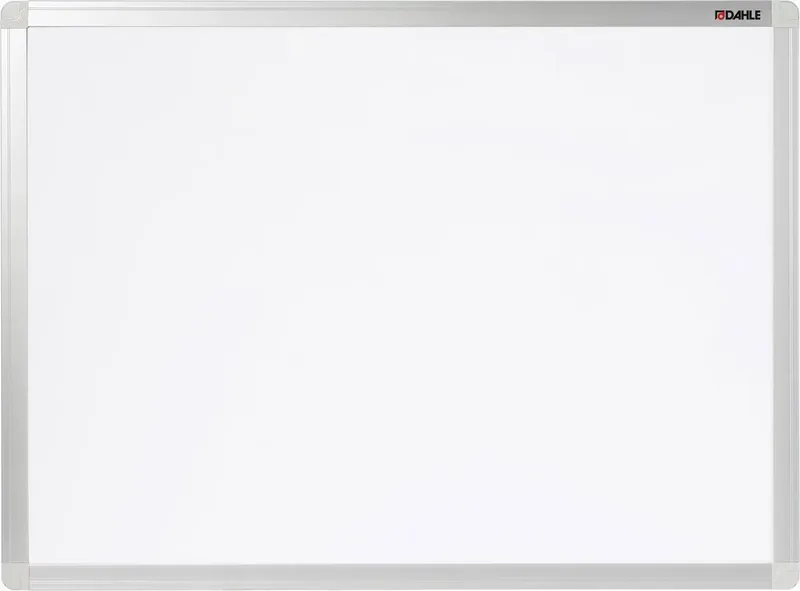 Whiteboard Basic Board 96152 (B x H) 1200 mm x 900 mm Weiß lackiert Quer- oder Hochformat, Inkl. Ablageschale by Dahle – product photo