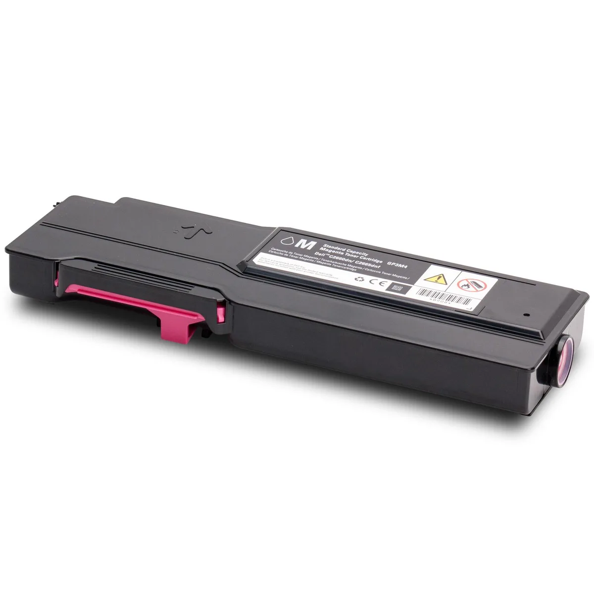 Original 593-BBBP Toner magenta in neutraler Verpackung für C2660dn C2665dnf fra Dell – produktbillede