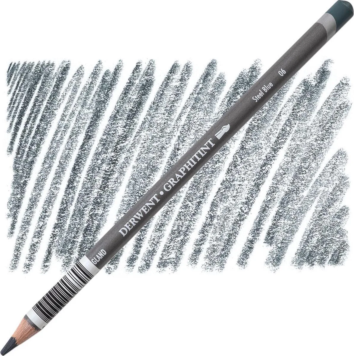 Graphitint 06 - Wateroplosbaar kleurpotlood by Derwent in Steel Blue – product photo
