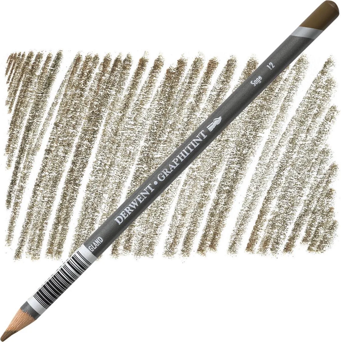 Graphitint Potlood - (12) de Derwent en Sage – photo produit