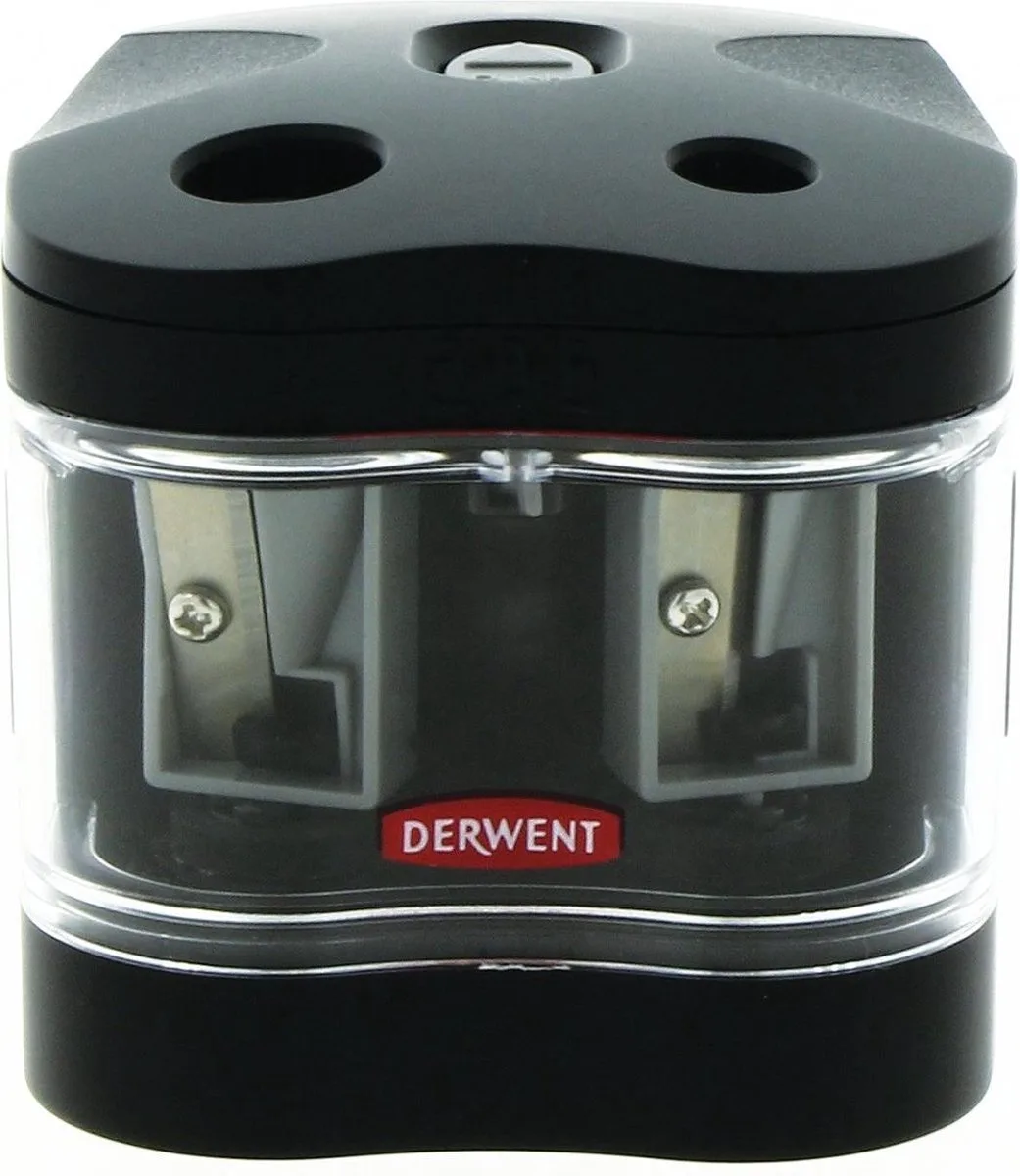 Twin Hole Puntenslijper - Op batterij de Derwent en Noir – photo produit