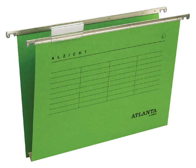 Hangmap Djois Alzicht folio frontaal recycled U-bodem groen by Djois – product photo