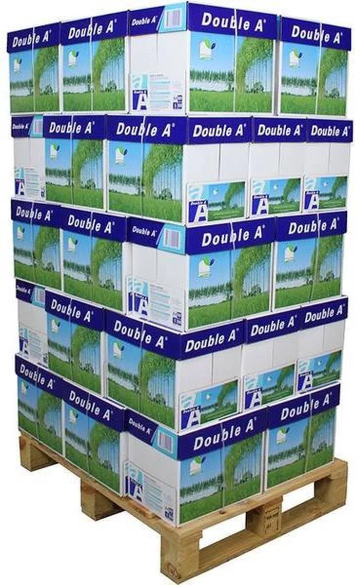 A4-formaat - 100.000 vel - Papier 80g by Double A in White – product photo