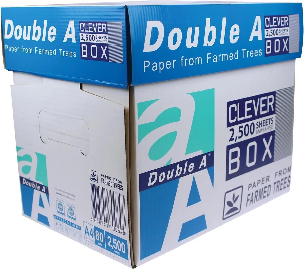 PAPIER A4 80G 2500V by Double A in White – product photo