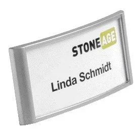 Badge durable 8542 classic magneet 34x74mm zgs | 10 stuks de Durable – photo produit