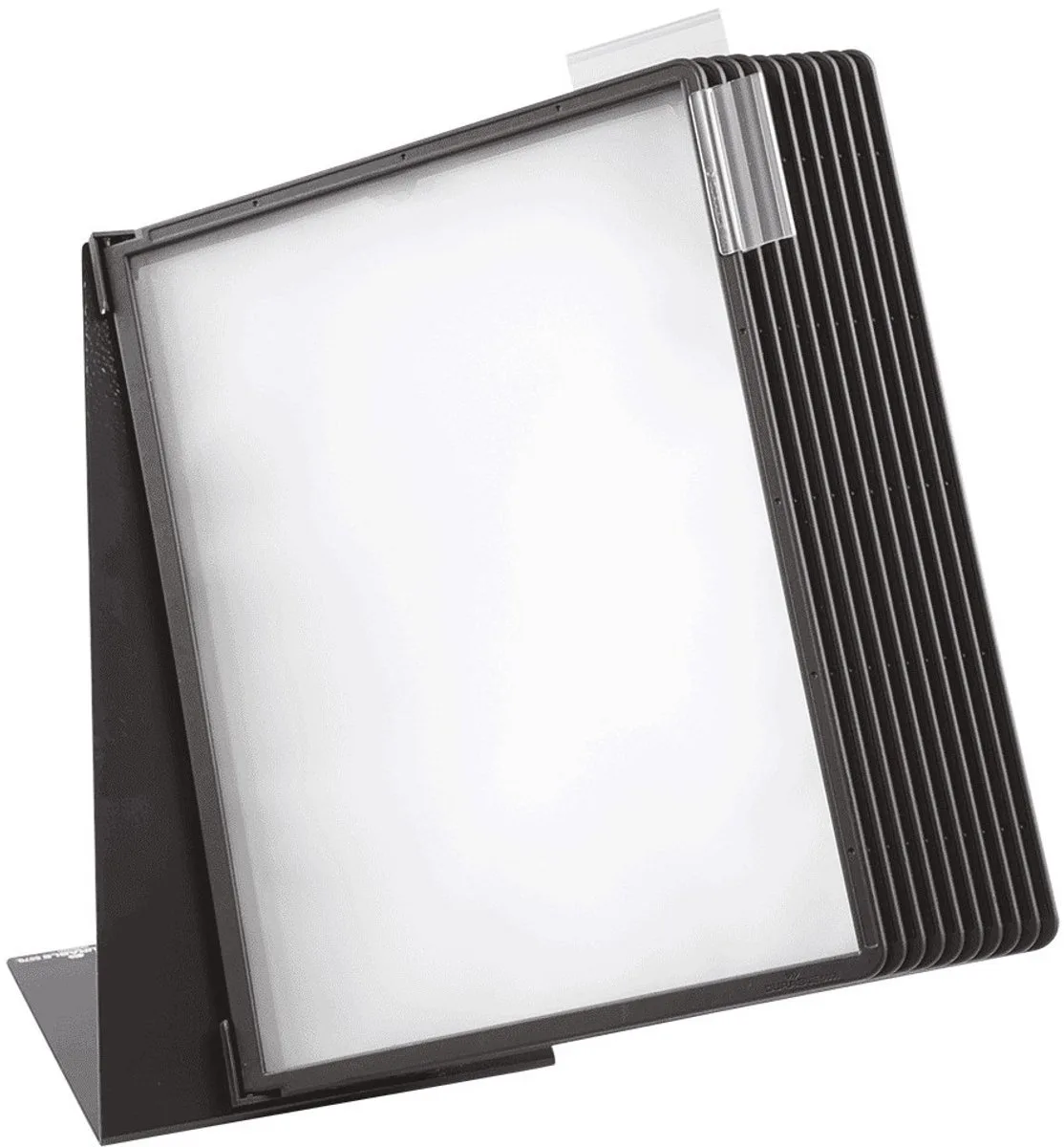 bureaustandaard Vario met 10 tassen | ft A4 de Durable en Noir – photo produit