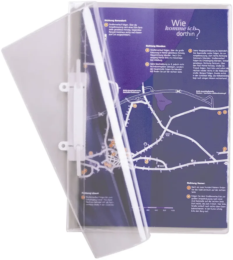 Durable 2512 251219 Schnellhefter Transparent DIN A4 von Durable – Produktfoto
