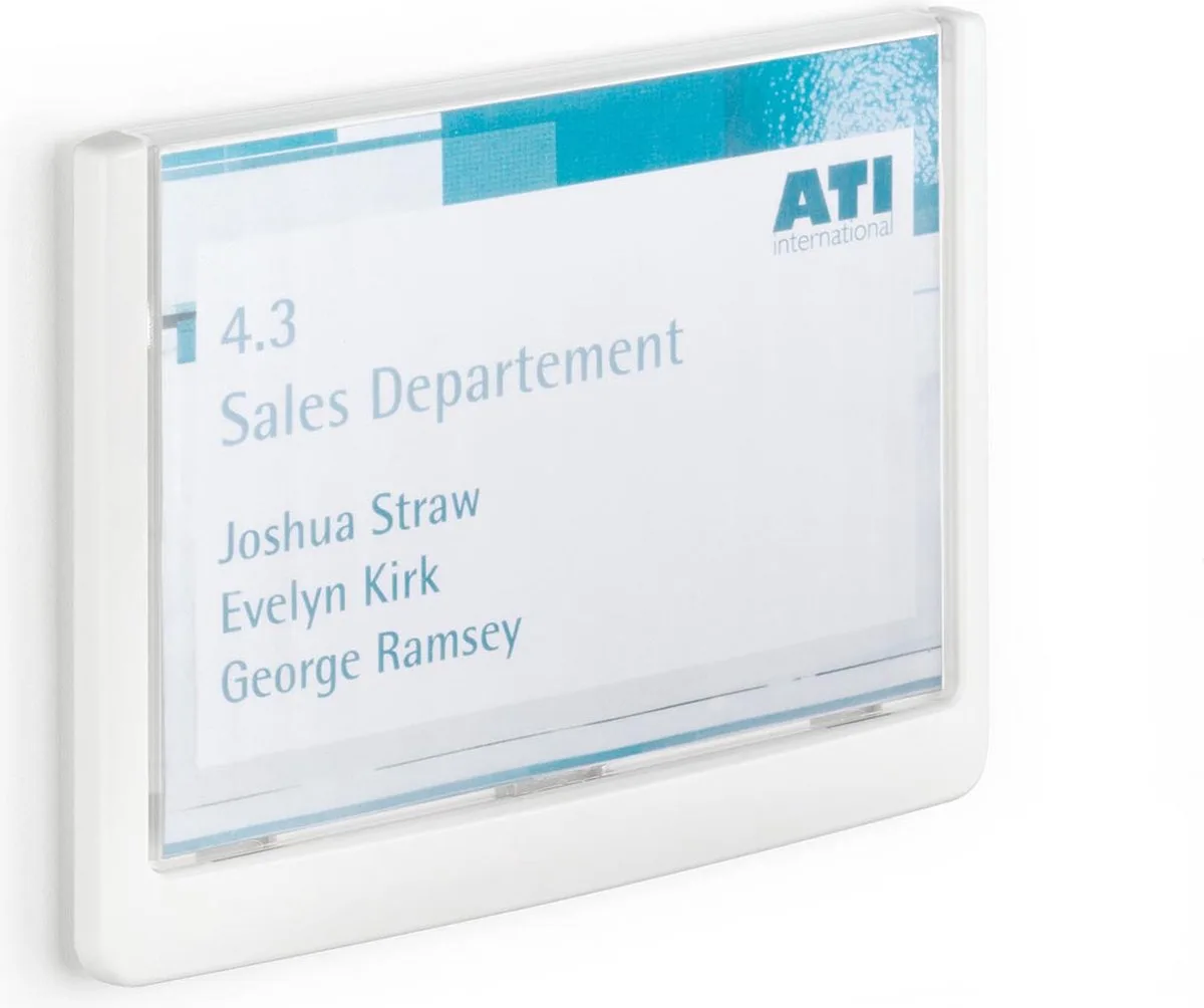 Durable 486102 badge & badgehouder 1 stuk(s) by Durable in White – product photo