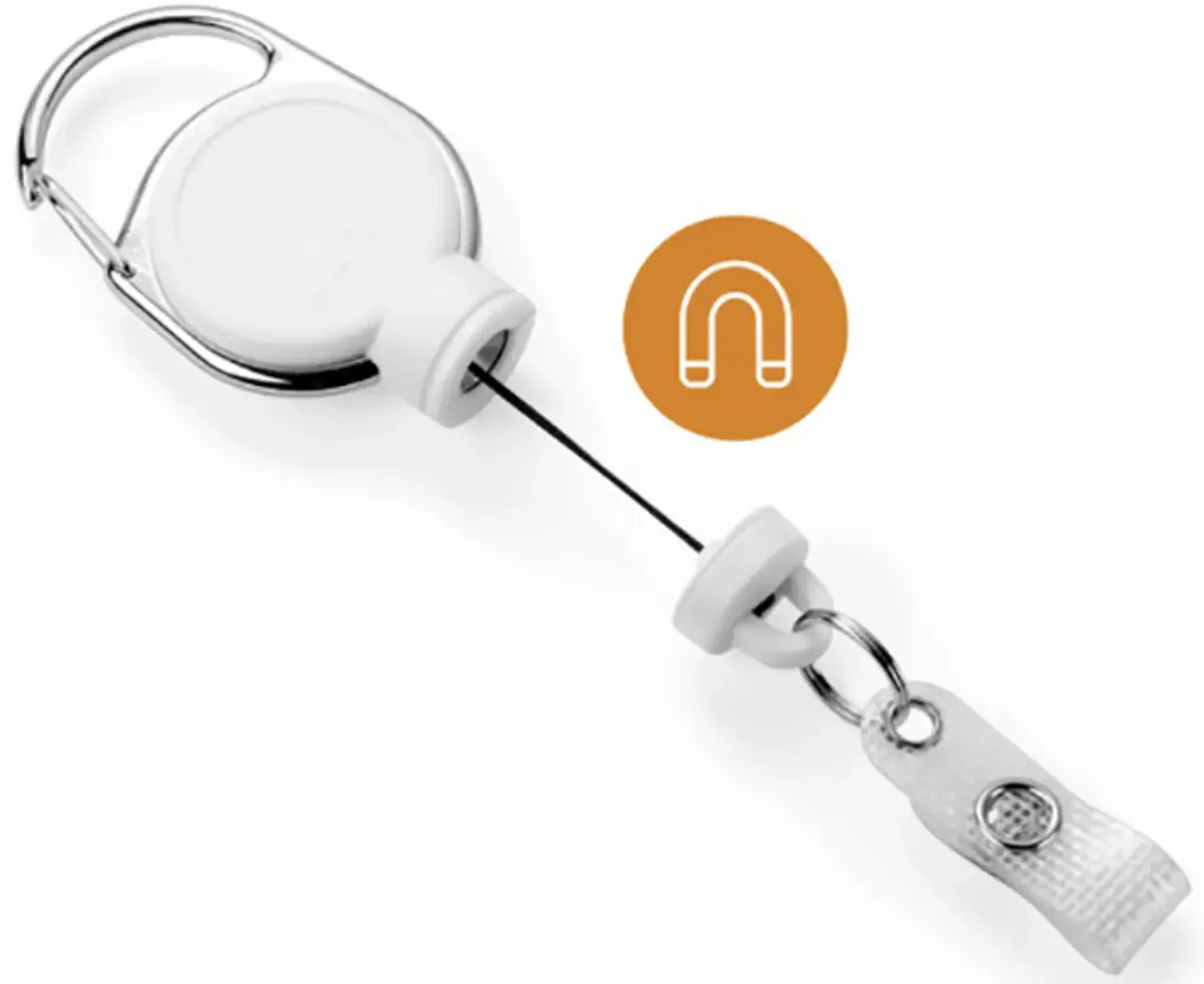 Durable 832902 Pashouder clip 1 stuk(s) de Durable en Blanc – photo produit