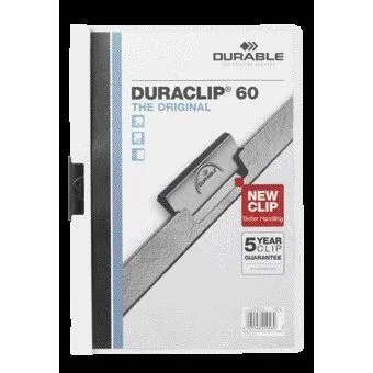 Klemmap durable duraclip a4 6mm 60v wt | 25 stuks van Durable – productfoto