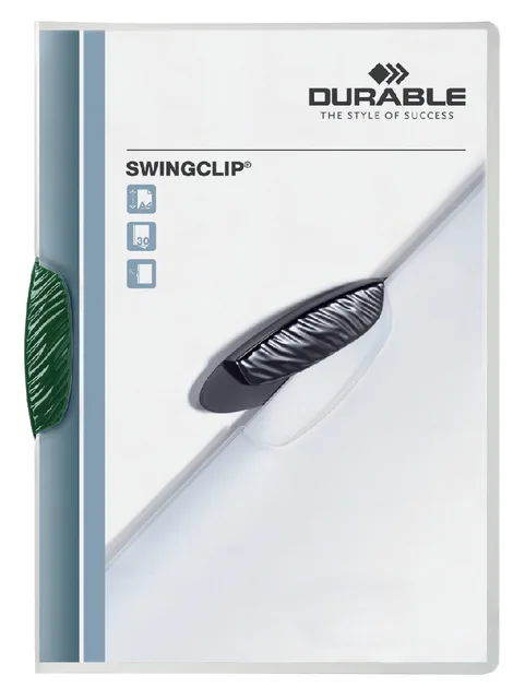 Klemmap Durable Swingclip 30 vellen groen by Durable – product photo