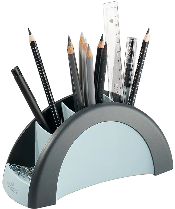 Multiköcher PEN HOLDER VEGAS, schwarz/silber by Durable – product photo