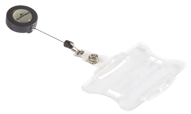 Namensschild, mit Ausweishalter, 85 x 54 mm van Durable – productfoto