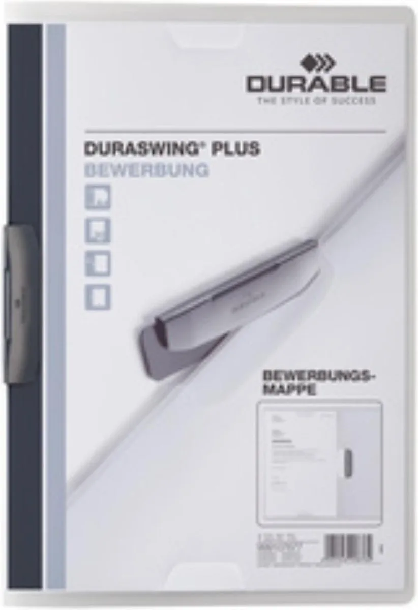 offertemap DURASWING PLUS, DIN A4, transparant von Durable – Produktfoto