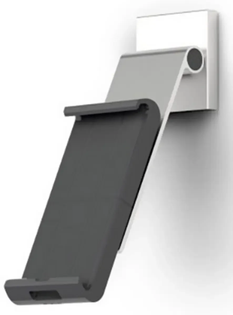 Tablet Wandhalterung TABLET HOLDER WALL PRO von Durable in Silber – Produktfoto