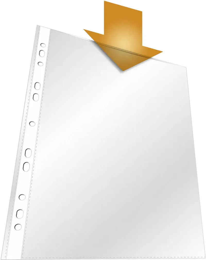 Prospekthülle 2659 DIN A4 Polypropylen 0.045 mm Transparent 265919 100 St. de Durable – photo produit