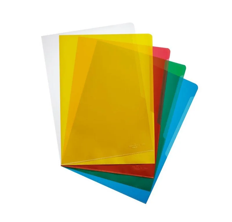 Prospekthülle DURABLE 2337 Sichthülle A4 farbsortiert 0,12mm - 10 Stück by Durable – product photo