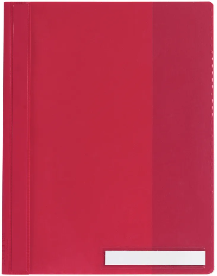 Schnellhefter, DIN A4, aus PVC, rot från Durable – produktbild