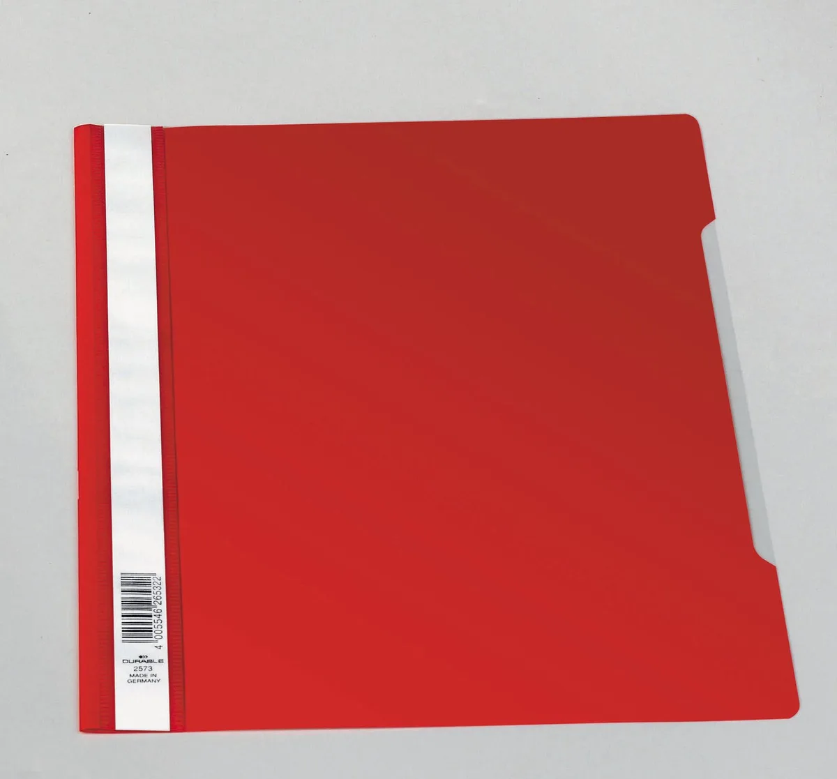 Schnellhefter DIN A4 Polypropylen (PP) rot fra Durable – produktbillede
