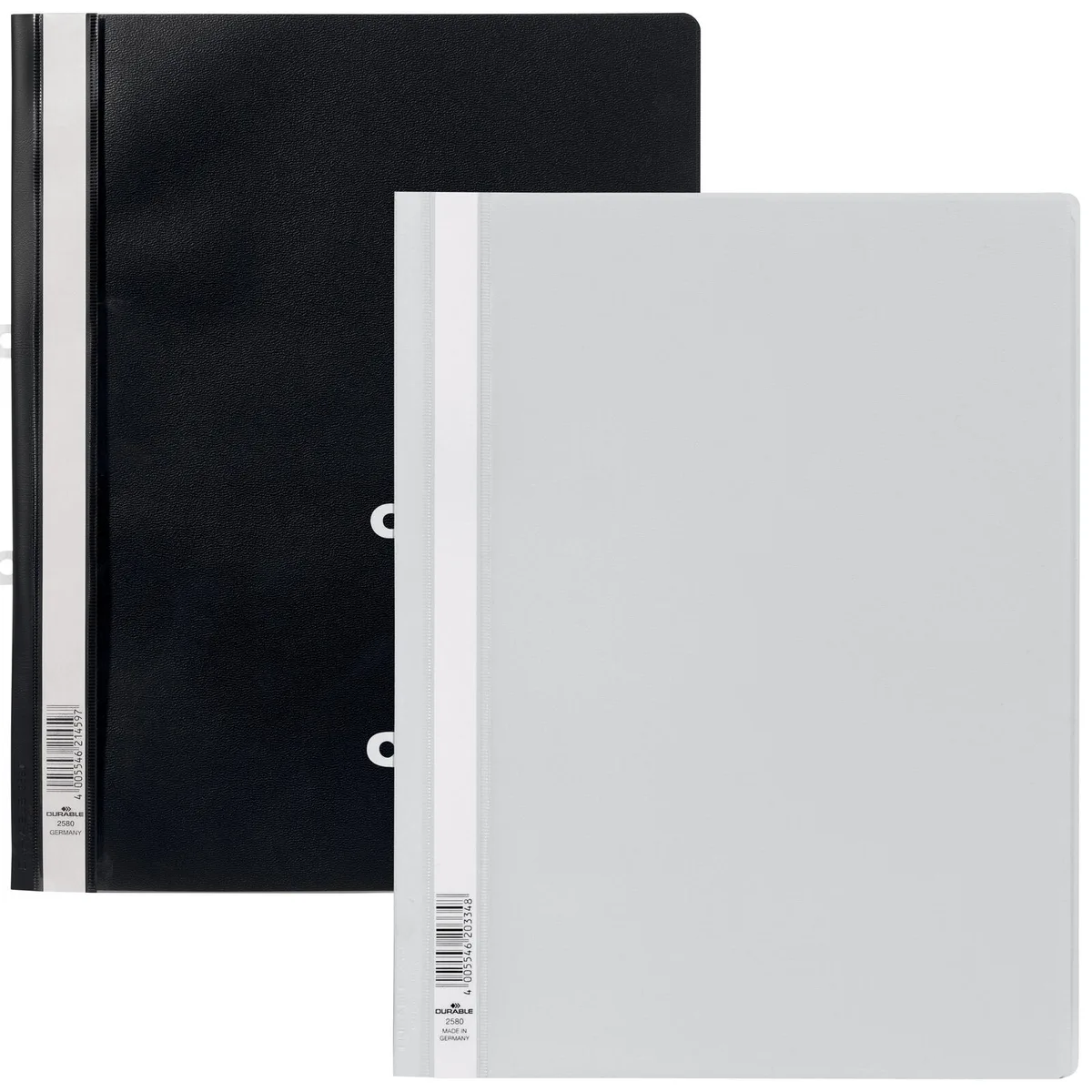 Schnellhefter DIN A4 überbreit PVC weiß de Durable – photo produit