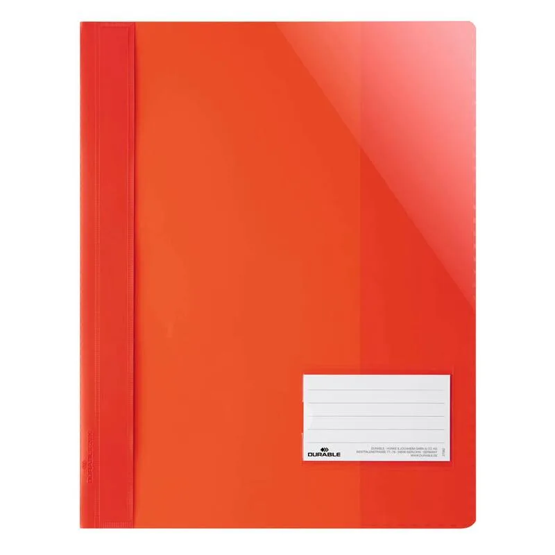 Schnellhefter DIN A4 überbreit rot de Durable – photo produit