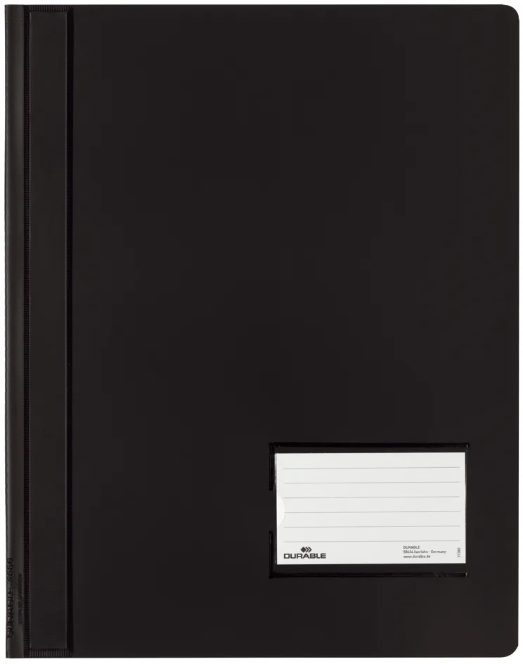 Schnellhefter DURALUX, DIN A4, schwarz von Durable – Produktfoto