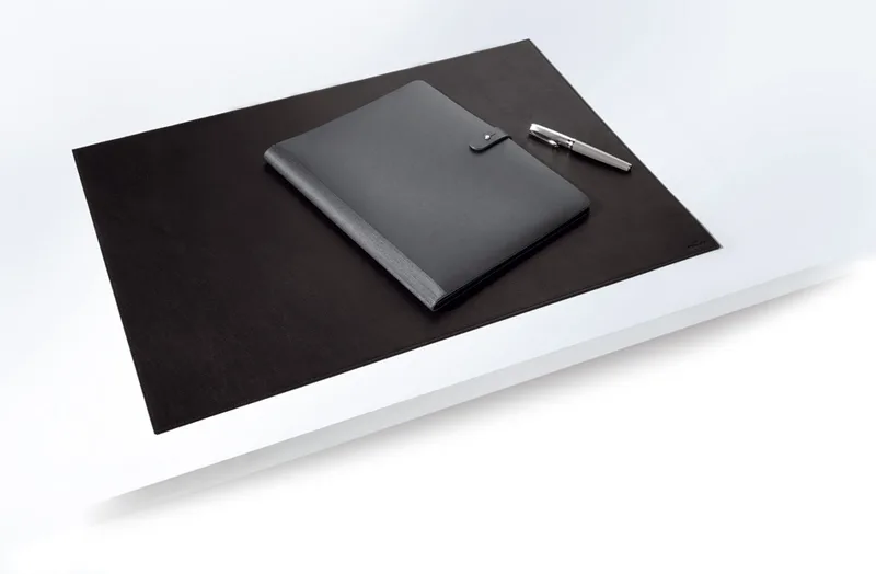 Schreibunterlage LEDER, 650 x 450 mm, schwarz från Durable – produktbild