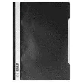 Snelhechter durable a4 pp zwart | 50 stuks från Durable – produktbild