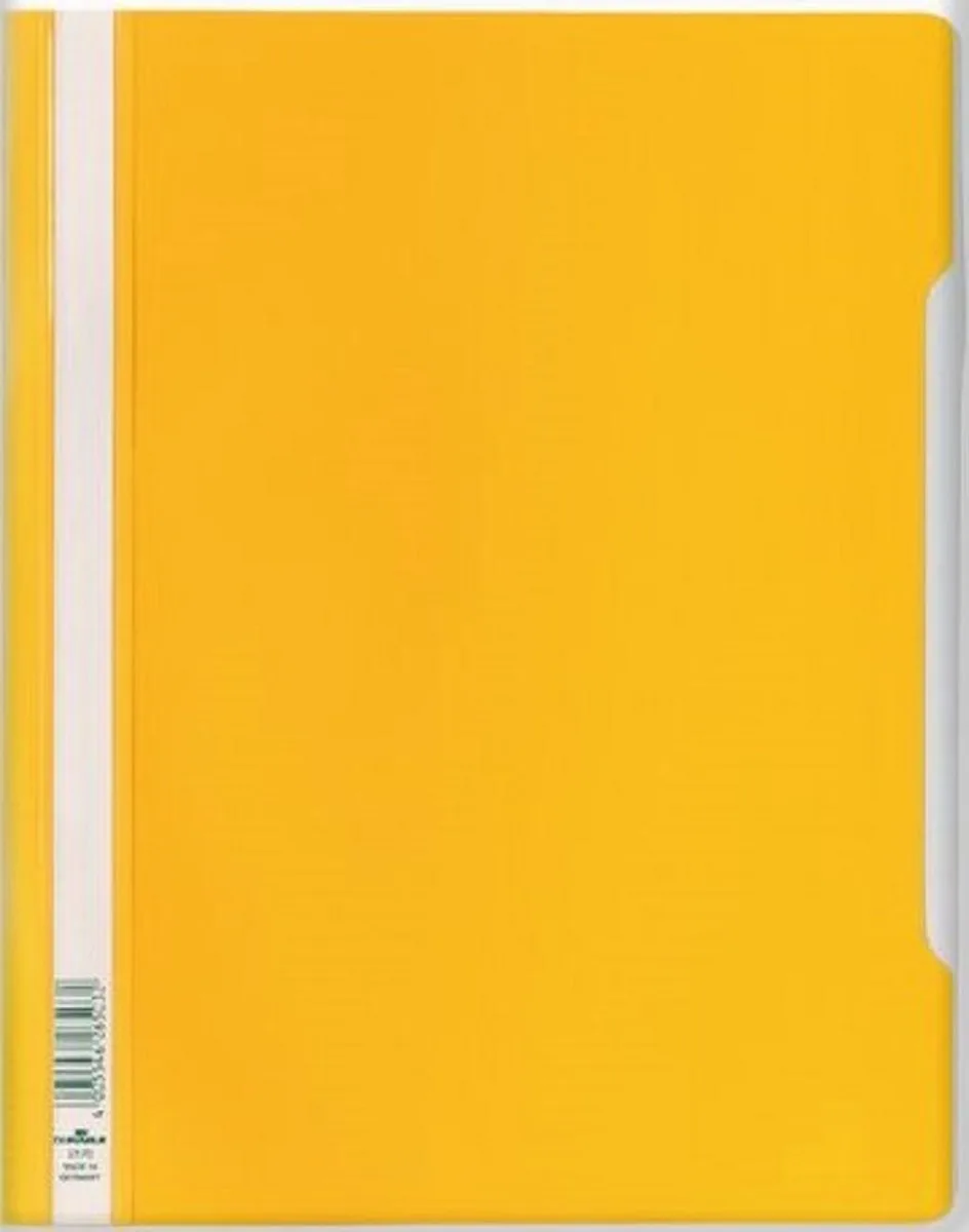 snelhechtmap – 10 stuk de Durable en Jaune – photo produit