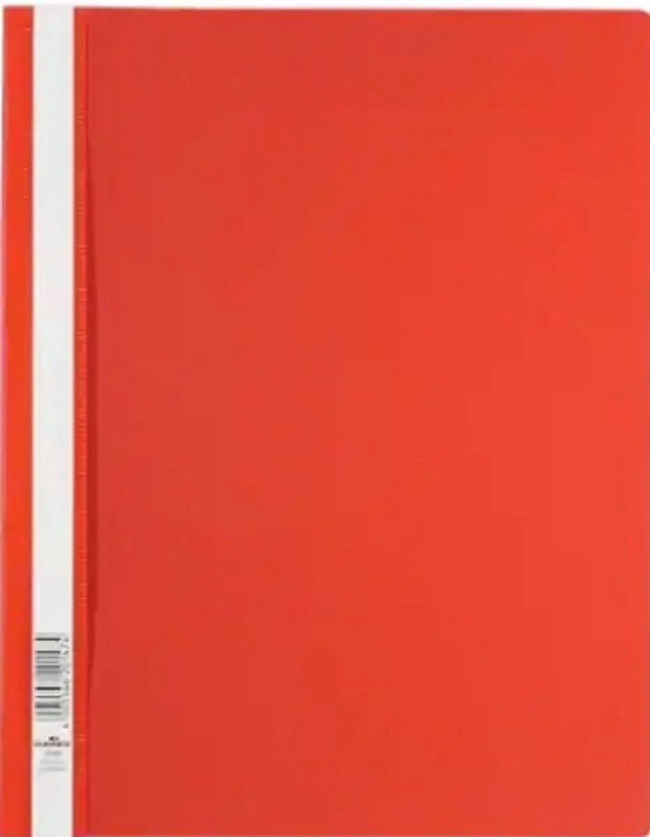 snelhechtmap – 10 stuk de Durable en Rouge – photo produit