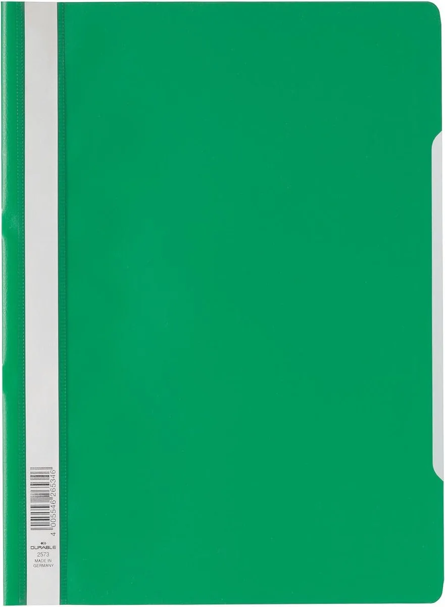 snelhechtmap ft A4 25 stuks von Durable in Grün – Produktfoto