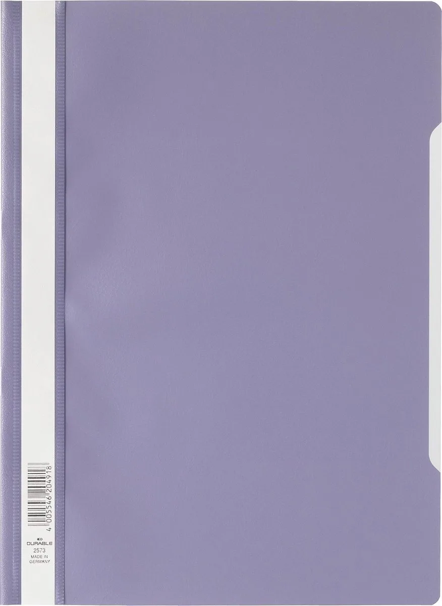 snelhechtmap lila van Durable in Paars – productfoto