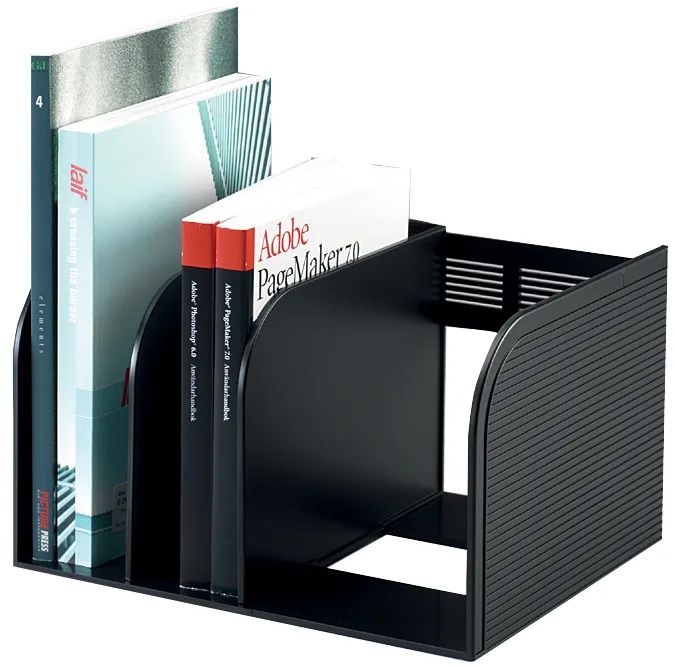 Stehsammler OPTIMO eco, 3 Fächer, anthrazit de Durable – photo produit