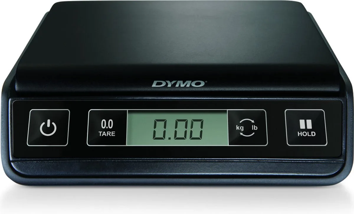 digitale postweegschalen | tot 1 kg capaciteit | 20 cm x 20 cm pakket- en verzendweegschaal de DYMO en 1 kg – photo produit
