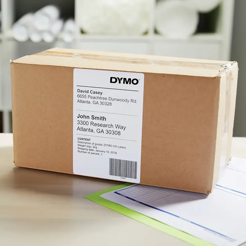 Etiket Dymo LabelWriter 5XL verzendlabel 104x159mm 1 rol á 220 stuks wit van DYMO – productfoto 2 van 3