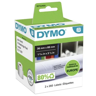 NWL Adress-Etiketten-Pack weiß 99012 von DYMO – Produktfoto 1 von 2
